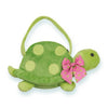 Bearington Collection Carrysome Plush Purses Pokey Turtle